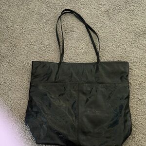 Latico Classic Black Tote Bag
